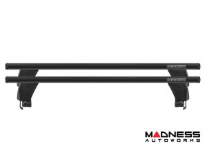 Alfa Romeo Giulia Roof Rack Cross Bars - for models w/o factory roof rails - Black (2017 - 2025) Alfa Romeo Giulia Roof Rack Cross Bars - for models w/o factory roof rails - Black (2017 - 2025)